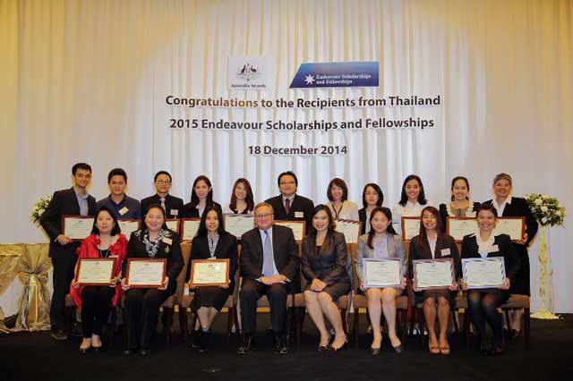 19 Thai's Win Endeavour Scholarships