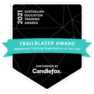 Trailblazer Registered Training Organisation Badge
