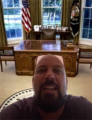 Zoom Background Oval Office