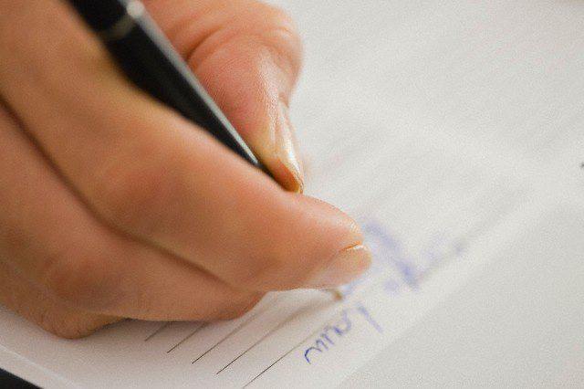 writing lists